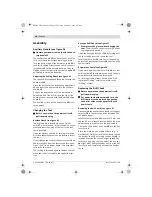 Предварительный просмотр 10 страницы Bosch GSB 20-2 Original Operating Instructions