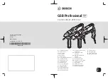 Предварительный просмотр 1 страницы Bosch GSB 21-2 Original Instructions Manual