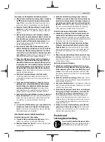 Предварительный просмотр 7 страницы Bosch GSB 21-2 Original Instructions Manual