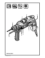 Предварительный просмотр 3 страницы Bosch GSB 22-2 RCE Operating Instructions Manual