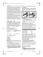 Предварительный просмотр 206 страницы Bosch GSB 36 V-LI Professional Original Instructions Manual