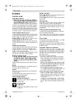 Предварительный просмотр 222 страницы Bosch GSB 36 V-LI Professional Original Instructions Manual