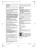 Предварительный просмотр 96 страницы Bosch GSB Professional 19-2 RE Original Instructions Manual