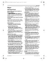 Предварительный просмотр 97 страницы Bosch GSB Professional 19-2 RE Original Instructions Manual