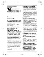 Предварительный просмотр 133 страницы Bosch GSB Professional 19-2 RE Original Instructions Manual