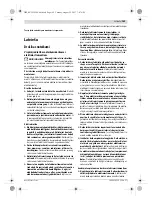 Предварительный просмотр 169 страницы Bosch GSB Professional Series Original Instructions Manual