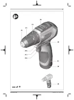 Предварительный просмотр 3 страницы Bosch GSB Original Instructions Manual