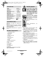 Предварительный просмотр 36 страницы Bosch GSC 4,5 Operating Instructions Manual