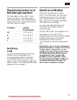 Preview for 7 page of Bosch GSD 10V21 Operating Instructions Manual