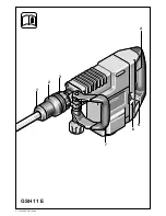 Предварительный просмотр 3 страницы Bosch GSH 11 E Operating Instructions Manual