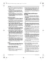 Preview for 8 page of Bosch GSH 11 VC Professional Original Instructions Manual