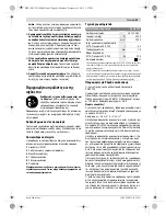 Предварительный просмотр 49 страницы Bosch GSH 27 VC Original Instructions Manual