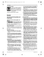 Предварительный просмотр 84 страницы Bosch GSH 27 VC Original Instructions Manual