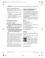 Предварительный просмотр 136 страницы Bosch GSH 3 E Professional Original Instructions Manual