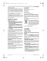 Preview for 117 page of Bosch GSH 501 Professional Original Instructions Manual