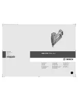 Bosch GSK 18 V-LI Professional Original Instructions Manual preview