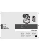 Предварительный просмотр 1 страницы Bosch GSL 2 Original Instructions Manual