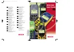 Предварительный просмотр 1 страницы Bosch GSM 509 User Manual