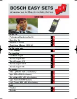 Предварительный просмотр 44 страницы Bosch GSM 908 User Manual