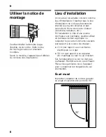 Preview for 6 page of Bosch GSN36AW31G Installation Instructions Manual