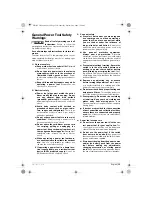 Preview for 5 page of Bosch GSR 12 V PROFESSIONAL Operating Instructions Manual