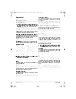 Preview for 9 page of Bosch GSR 12 V PROFESSIONAL Operating Instructions Manual