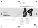 Предварительный просмотр 2 страницы Bosch GSR 12V-15 FC Professional Original Instructions Manual