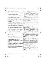 Предварительный просмотр 16 страницы Bosch GSR 14,4 V Operating Instructions Manual