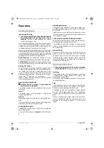 Предварительный просмотр 17 страницы Bosch GSR 14,4 V Operating Instructions Manual