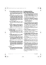 Предварительный просмотр 61 страницы Bosch GSR 14,4 V Operating Instructions Manual