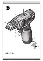 Предварительный просмотр 4 страницы Bosch GSR Professional 12V-20 Original Instructions Manual