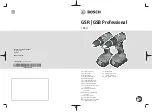 Bosch GSR Professional 185-LI Original Instructions Manual preview