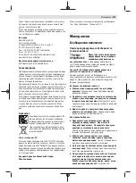 Preview for 101 page of Bosch GSR Professional 185-LI Original Instructions Manual