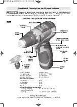 Предварительный просмотр 8 страницы Bosch GSR12V-300 Operating/Safety Instructions Manual