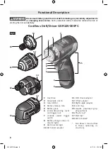 Предварительный просмотр 8 страницы Bosch GSR12V-300FC Operating/Safety Instructions Manual