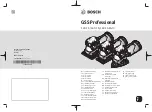 Bosch GSS 140-1 A Professional Original Instructions Manual preview