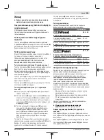 Preview for 105 page of Bosch GSS 140-1 A Professional Original Instructions Manual