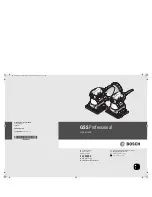 Bosch GSS 1400 Original Instructions Manual preview