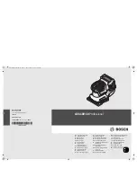 Bosch GSS 18V-10 Professional Original Instructions Manual предпросмотр