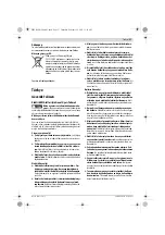 Preview for 57 page of Bosch GSS 23 A Original Instructions Manual