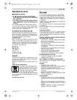 Preview for 93 page of Bosch GSS 230 A PROFESSIONAL Original Instructions Manual