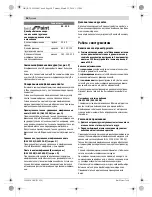 Preview for 98 page of Bosch GSS 230 A PROFESSIONAL Original Instructions Manual