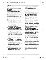 Preview for 106 page of Bosch GSS 230 A PROFESSIONAL Original Instructions Manual