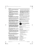 Preview for 12 page of Bosch GSS 230 AE PROFESSIONAL Original Instructions Manual