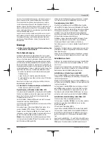 Preview for 9 page of Bosch GSS 230 AVE Original Instructions Manual