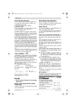 Предварительный просмотр 132 страницы Bosch GSS Professional 140-1 A Original Instructions Manual