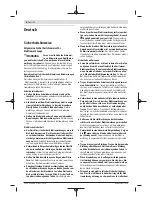 Preview for 6 page of Bosch GSS Professional Original Instructions Manual