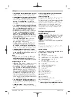 Preview for 12 page of Bosch GSS Professional Original Instructions Manual