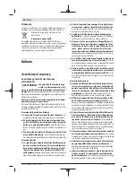 Preview for 32 page of Bosch GSS Professional Original Instructions Manual