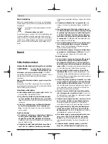 Preview for 42 page of Bosch GSS Professional Original Instructions Manual